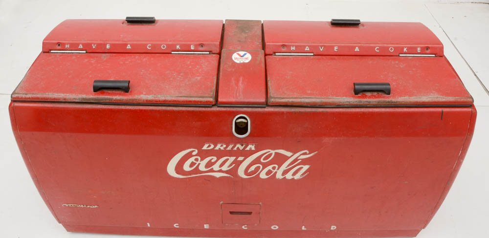 Vintage Coca-Cola Double Cooler