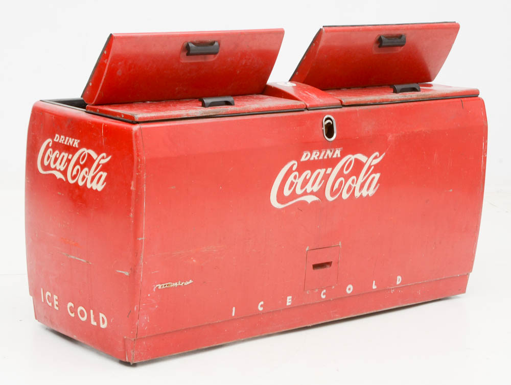 Vintage Coca-Cola Double Cooler