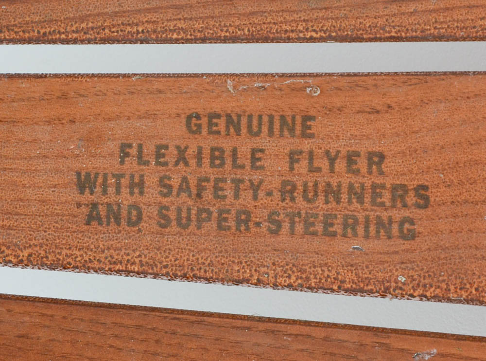 Flexible Flyer III Vintage Sled