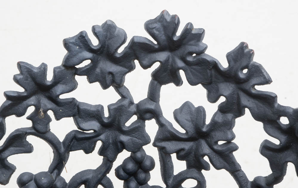 Vintage Cast Iron Settee and Chair