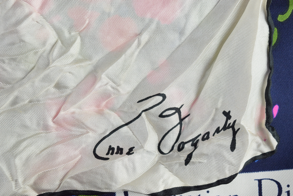 Christian Dior and Anne Fogerty Vintage Scarves