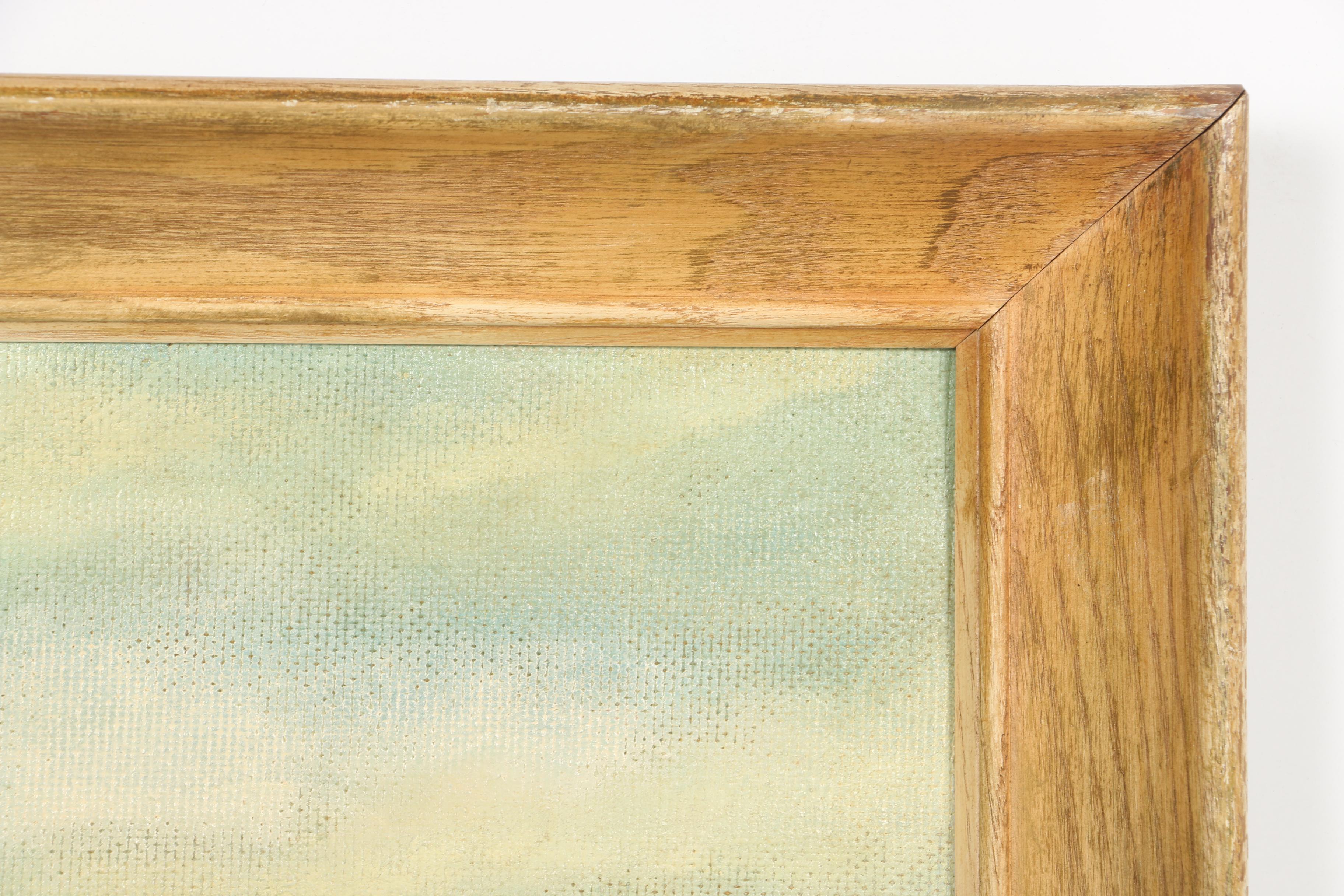 Lucille Bronder Oil Painting on Academy Board of Landscape Scene