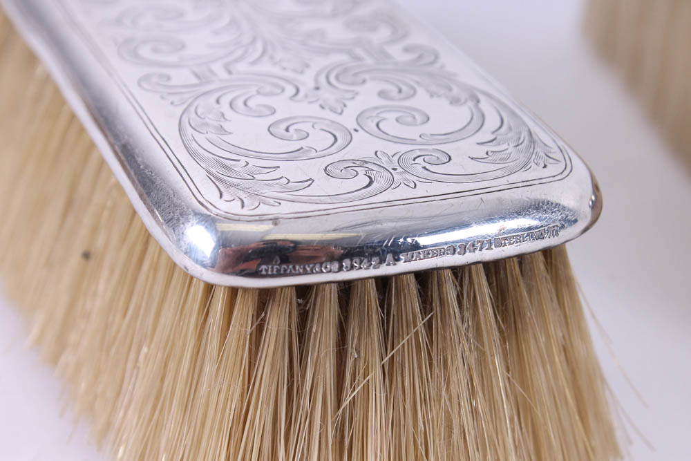 Tiffany & Co. Sterling Silver Vanity Set