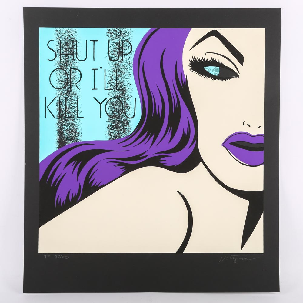 Niagara Unique Trial Proof Serigraphs "Man Eaters"