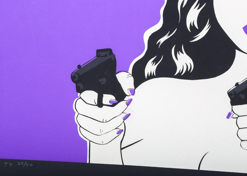 Niagara Unique Trial Proof Serigraphs "Man Eaters"