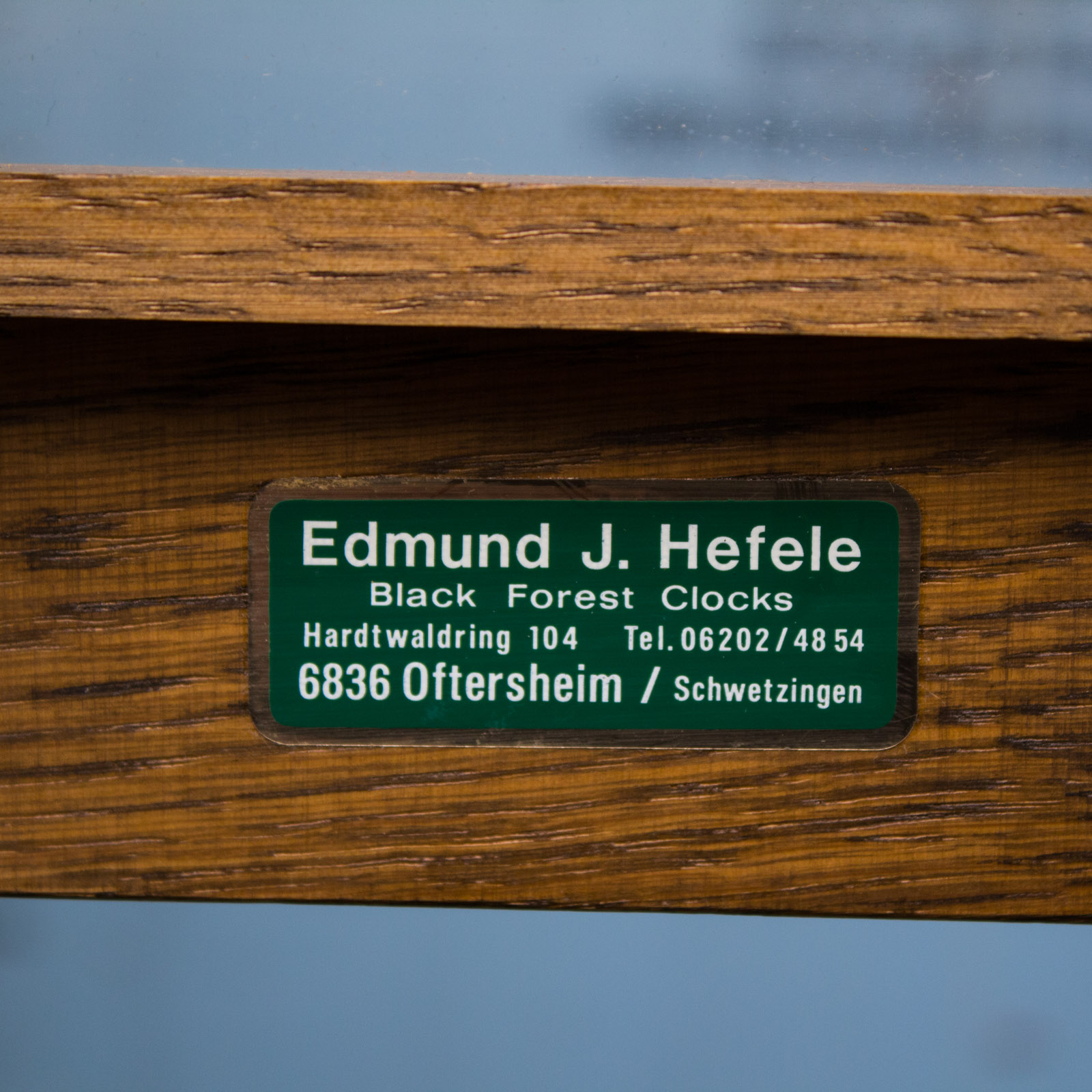 Edmund J. Hefele Black Forest Grandfather Clock