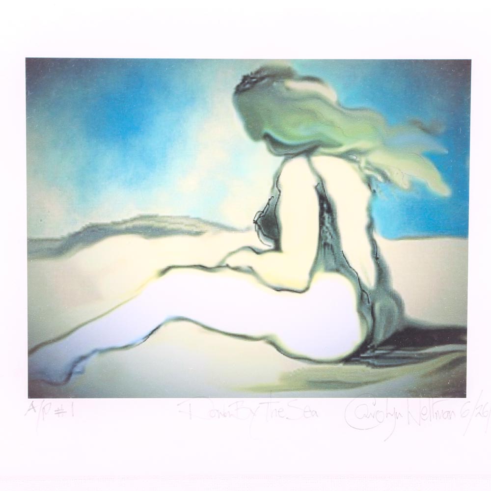 Carolyn Weltman Artist Proof Giclee "Down by the Sea"