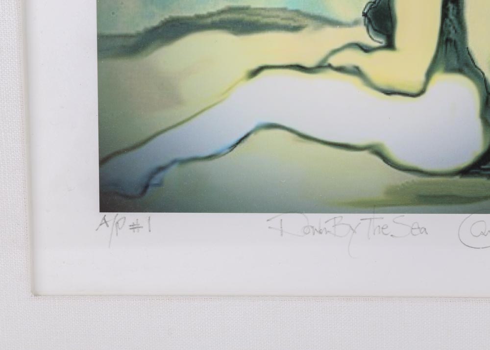 Carolyn Weltman Artist Proof Giclee "Down by the Sea"