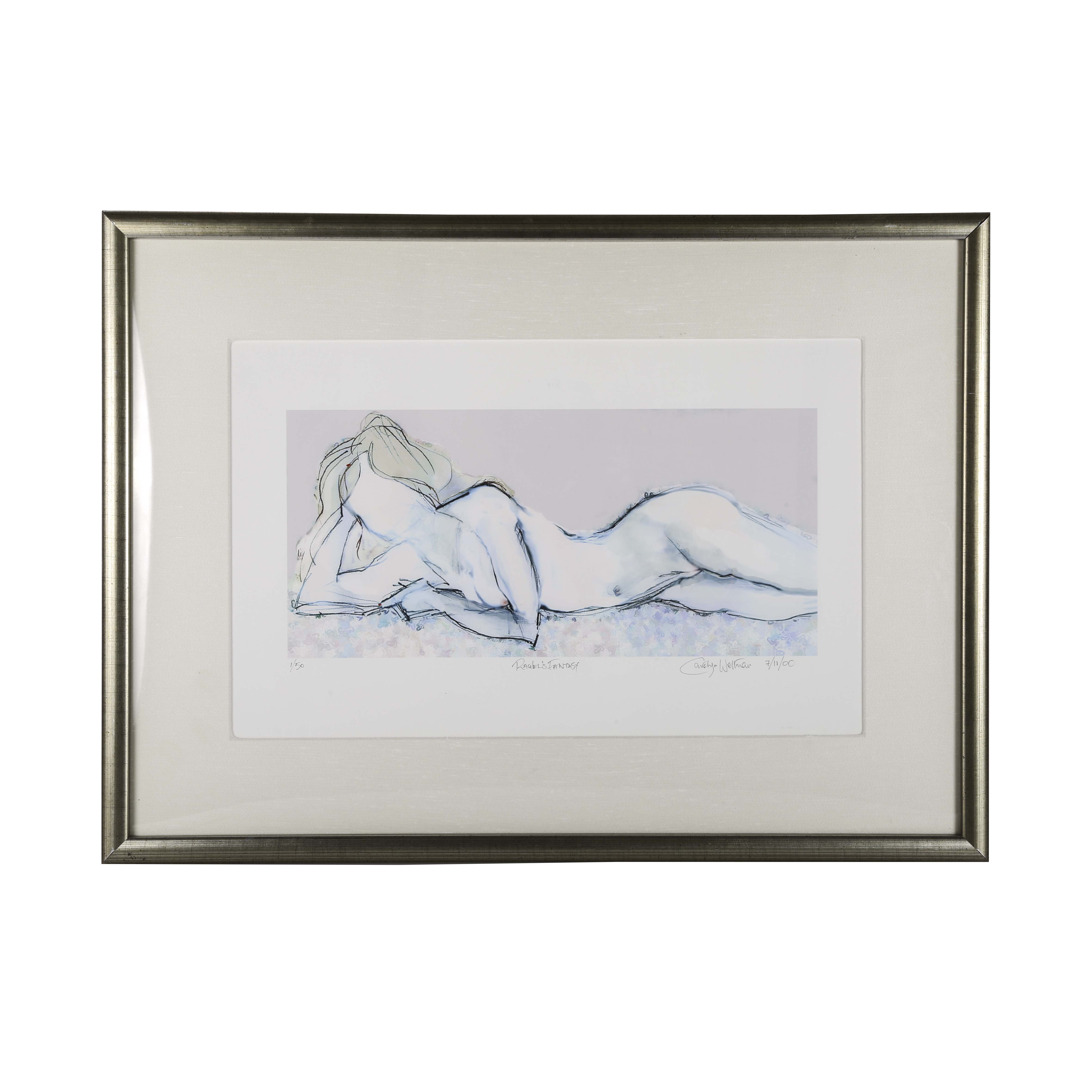 Carolyn Weltman Limited Edition Hand Embellished Giclee "Rachel's Fantasy"