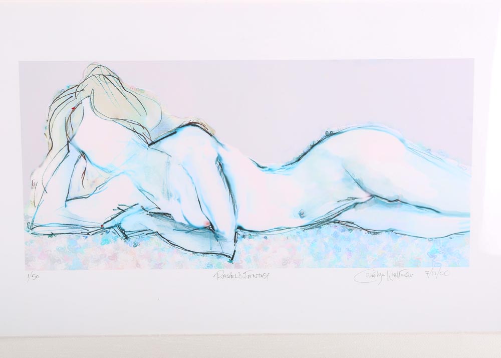 Carolyn Weltman Limited Edition Hand Embellished Giclee "Rachel's Fantasy"