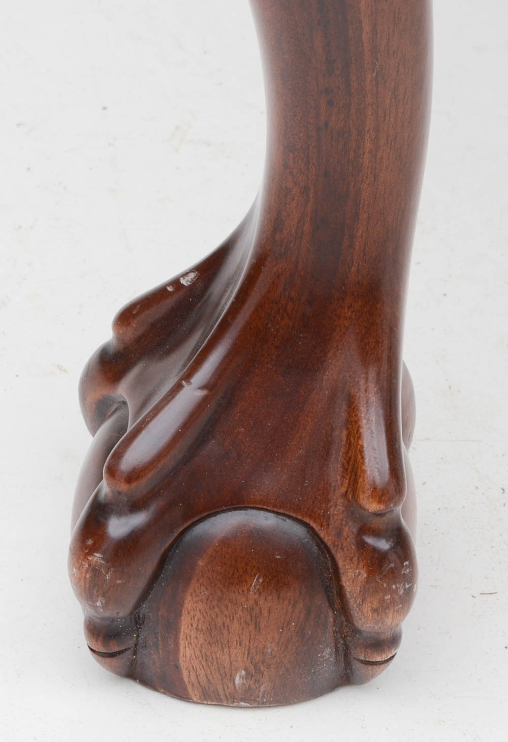 Set of Ten Carved Mahogany Chippendale Style Chairs