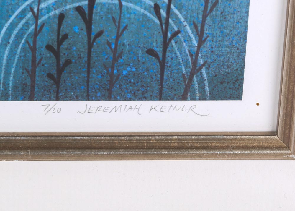 Jeremiah Ketner Limited Edition Giclee "Parlay of Flowers"