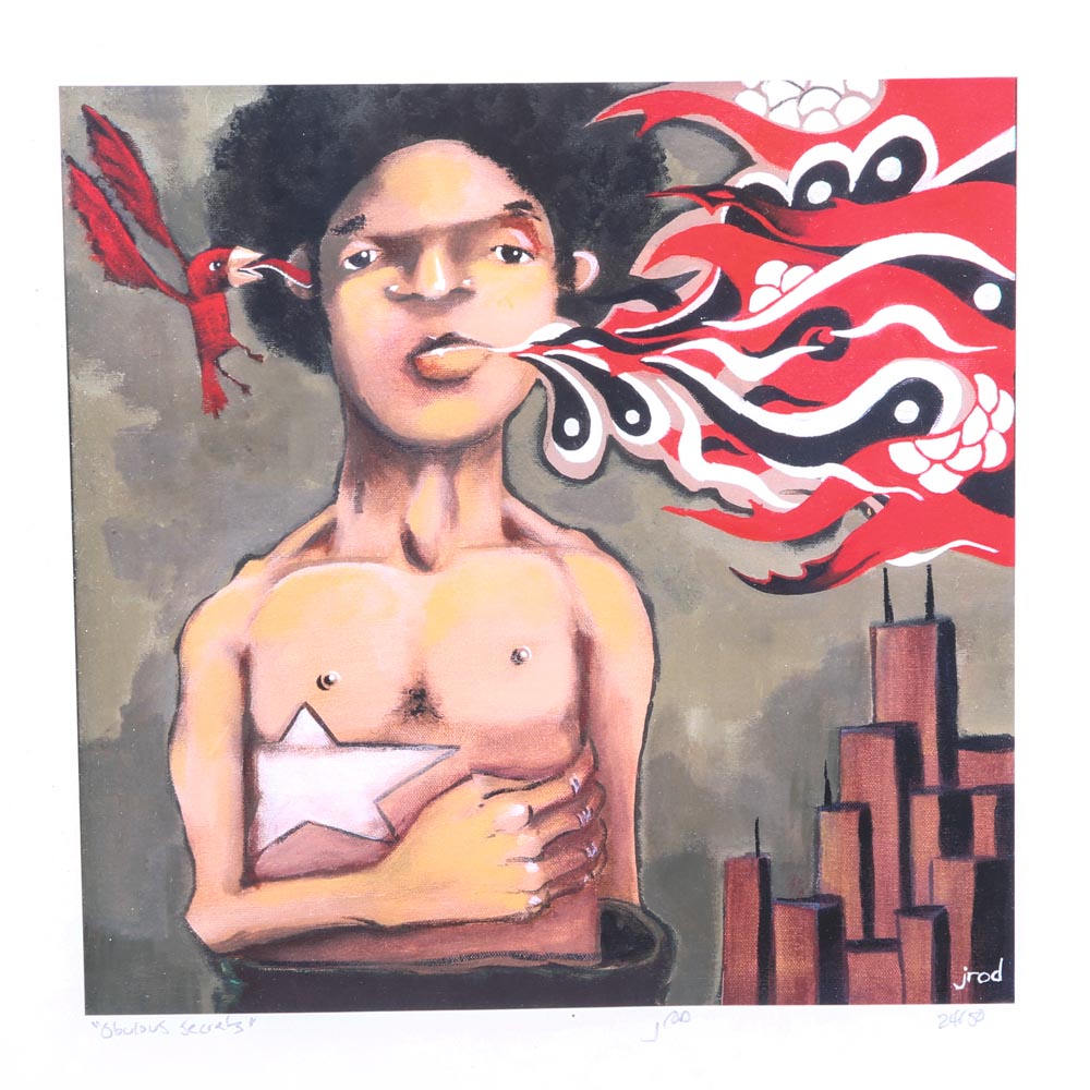 Jarrod EastmanLimited Edition Giclees "Obvious Secrets" and "Midnight Lullabies"