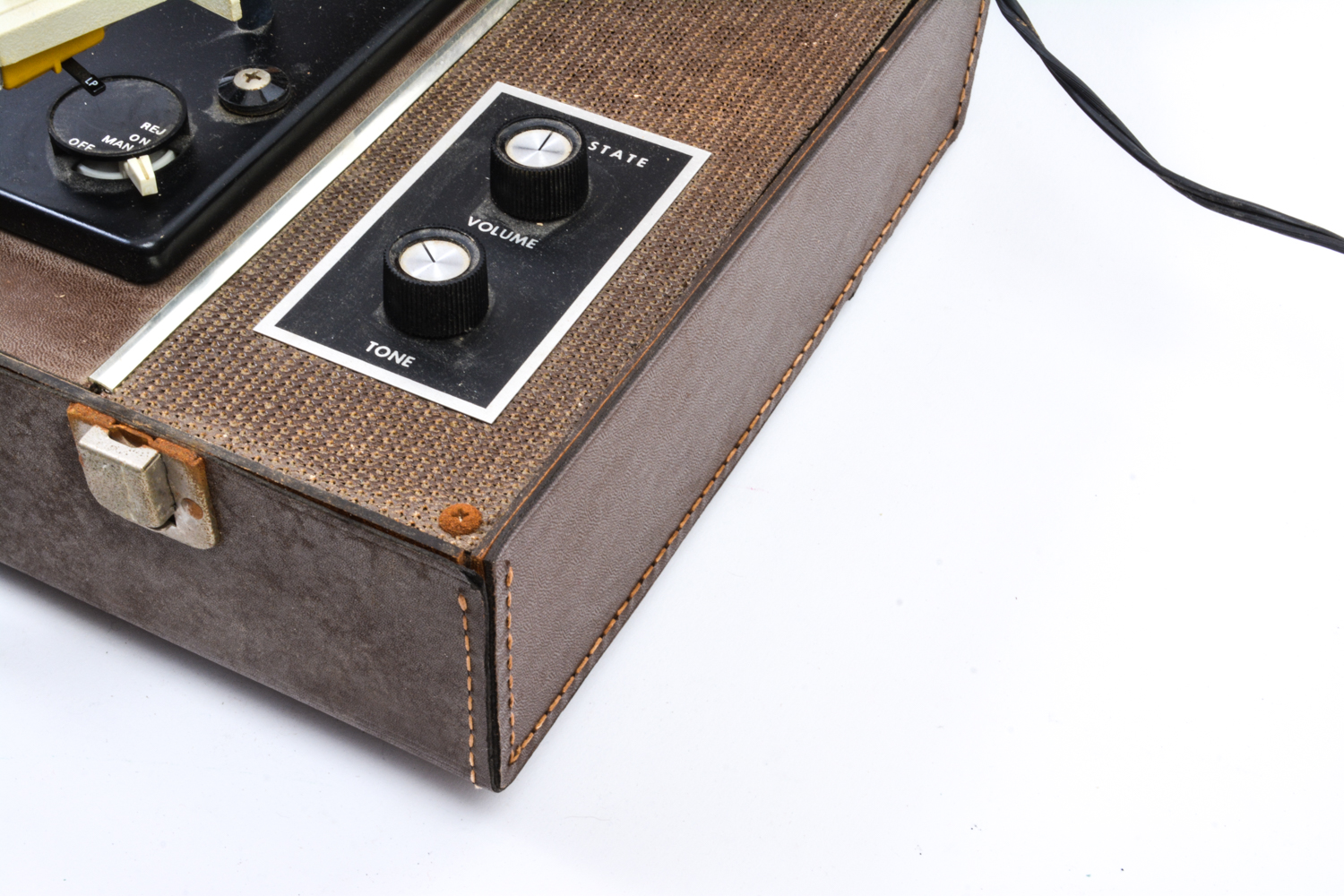 Masterwork Record Player and 45 rpm Records