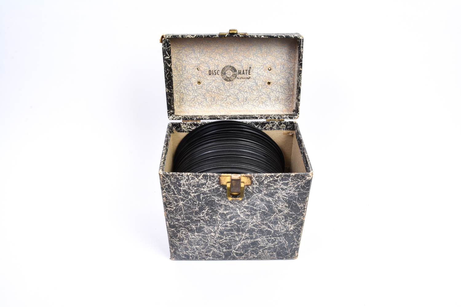 Masterwork Record Player and 45 rpm Records