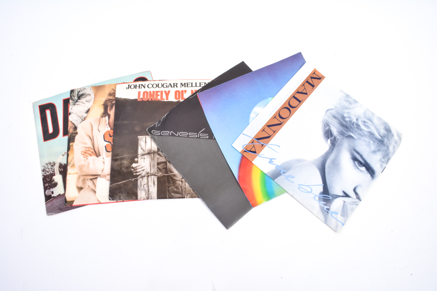 Masterwork Record Player and 45 rpm Records