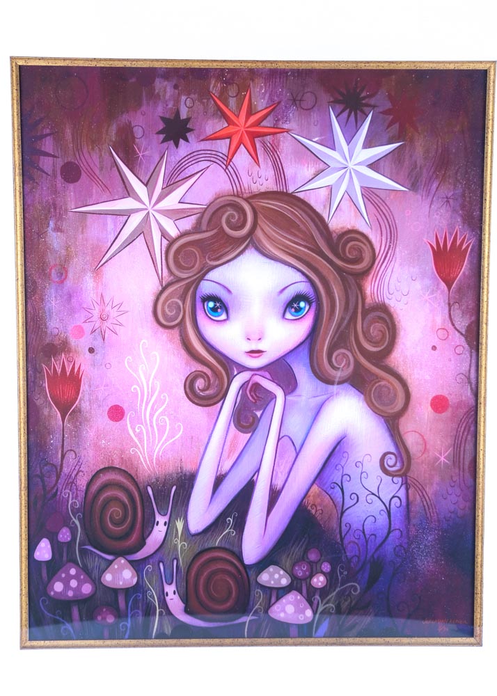 Jeremiah Ketner Limited Edition Giclee "Delightful Encounter"