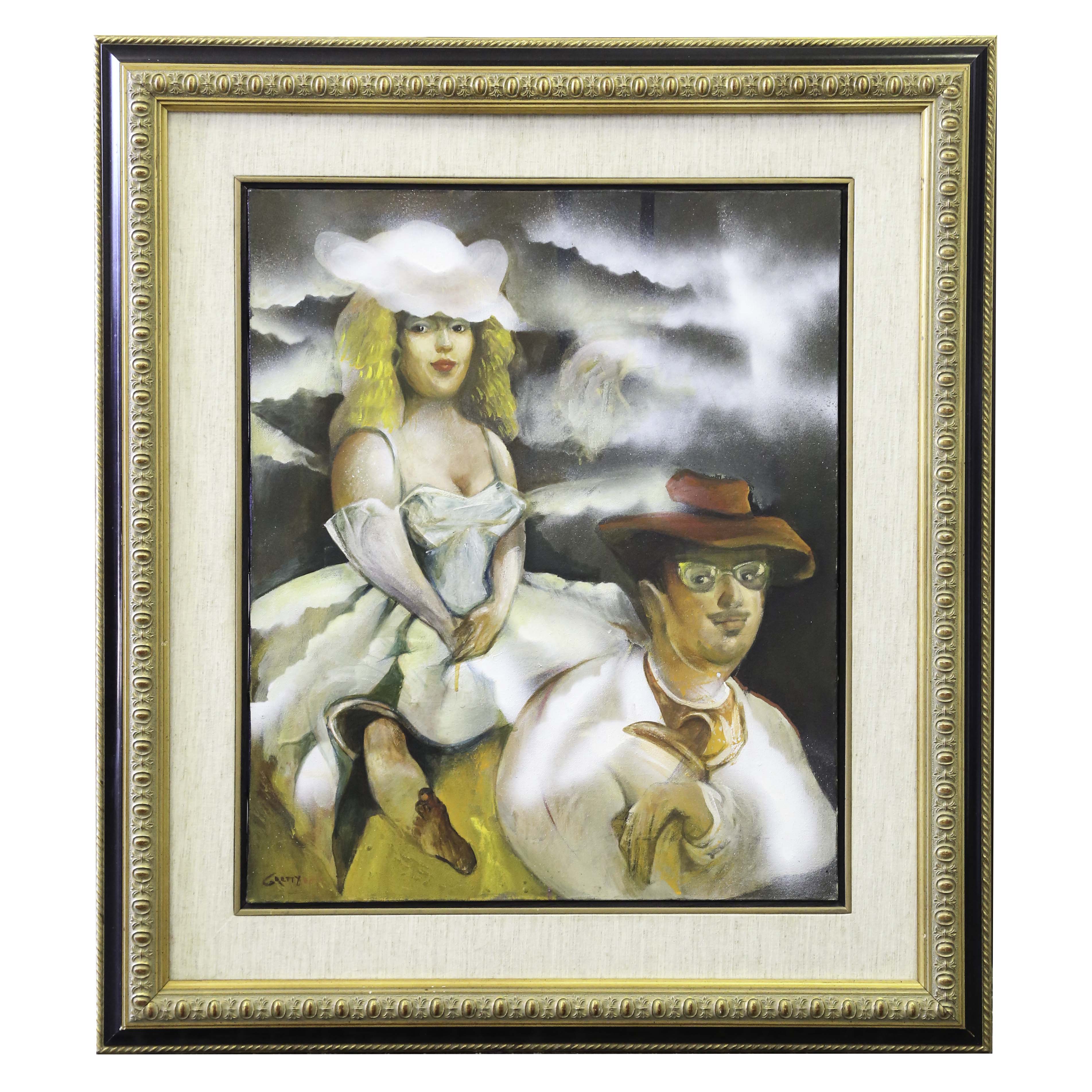 Gretty Rubinstein Summer Original Oil on Canvas "A Question of Balance"