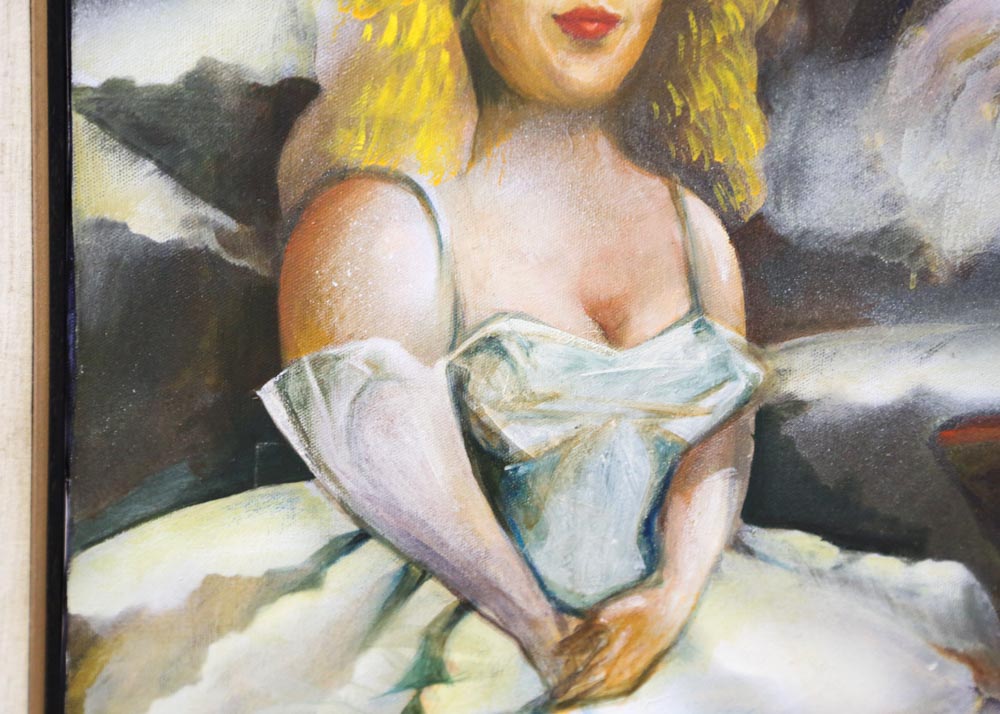 Gretty Rubinstein Summer Original Oil on Canvas "A Question of Balance"