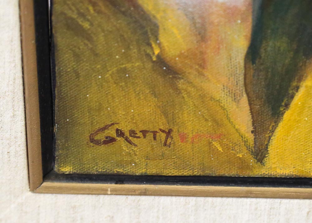 Gretty Rubinstein Summer Original Oil on Canvas "A Question of Balance"