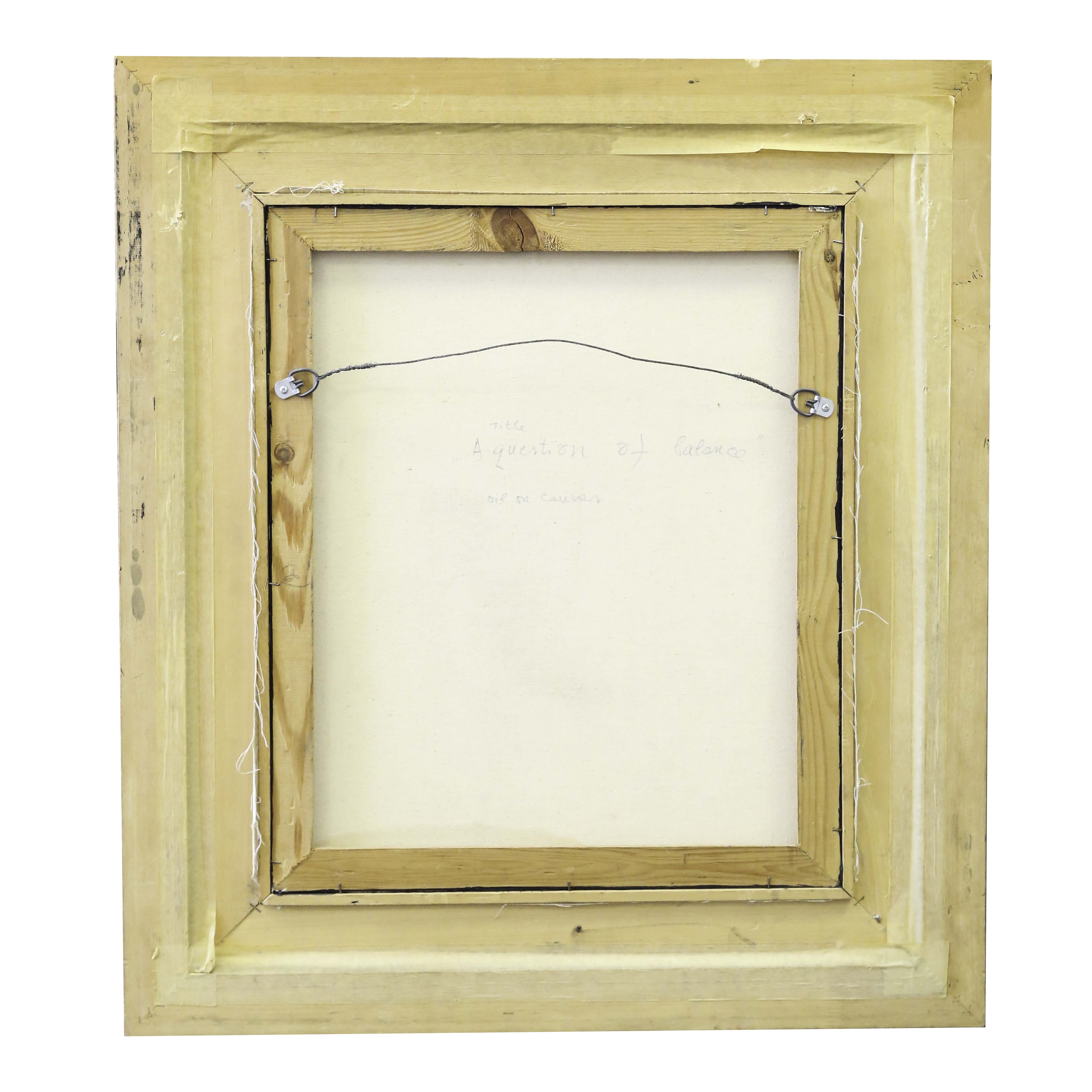 Gretty Rubinstein Summer Original Oil on Canvas "A Question of Balance"