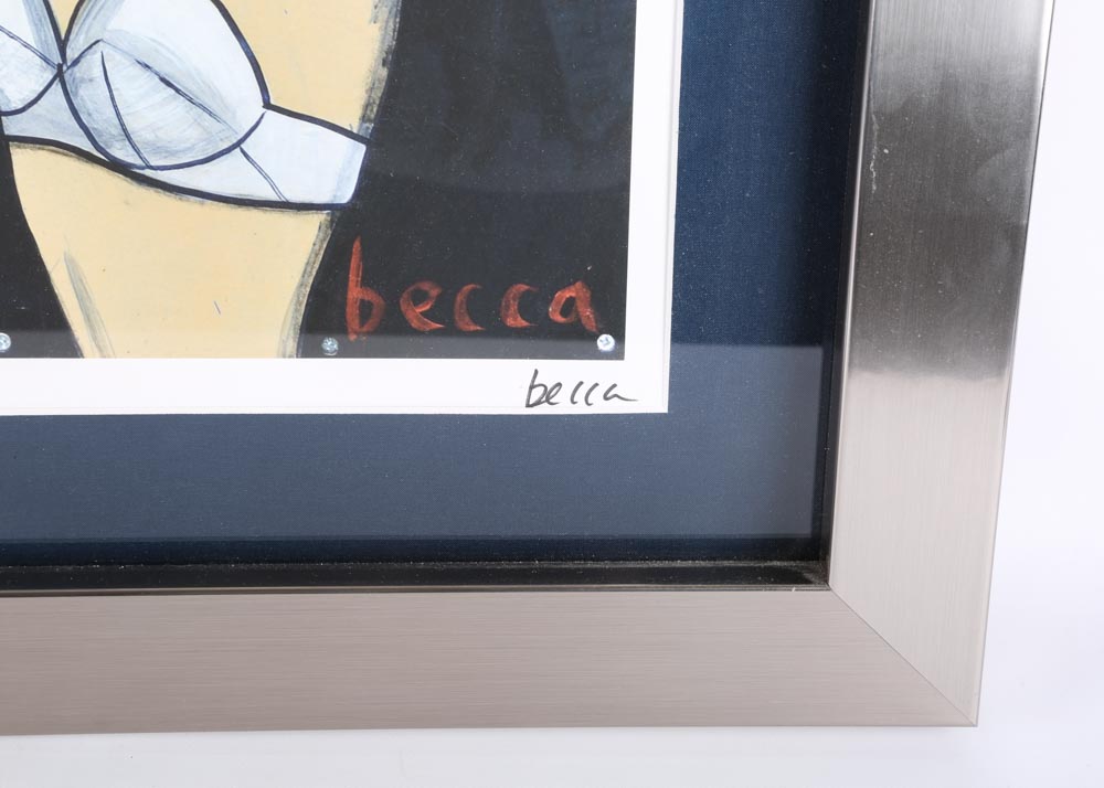 Becca Limited Edition Archival Giclee "Blue Streak"
