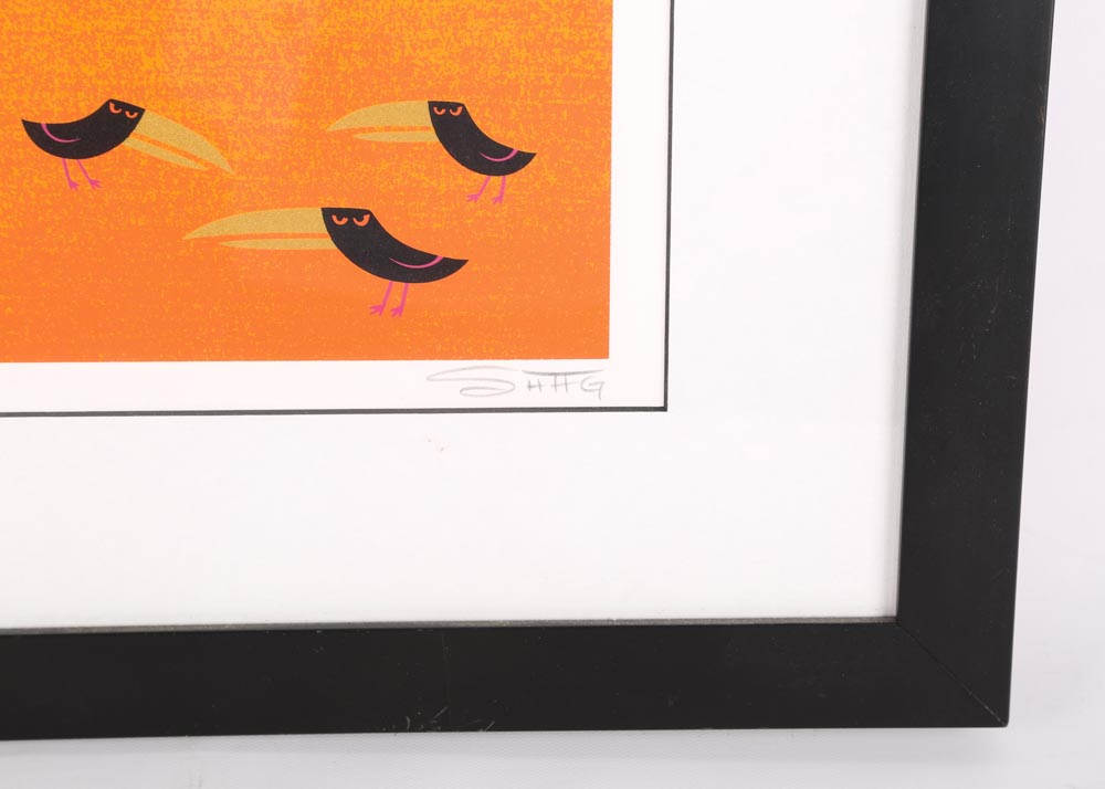 Shag Limited Edition Serigraph "U for Undertaker"