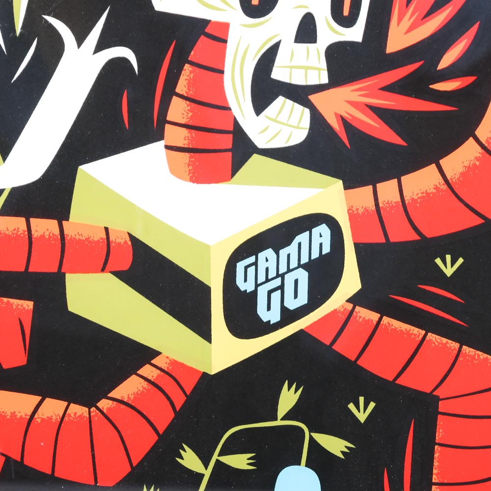 Tim Biskup Limited Edition Screenprint "Deathbat Axe"