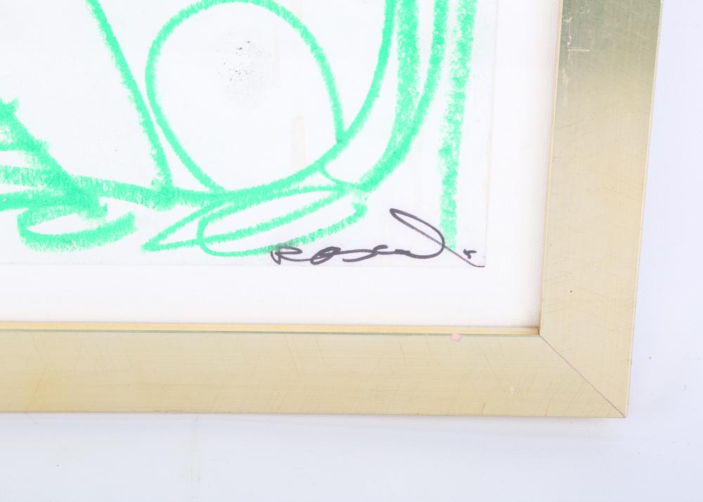 Rascal "Cat" Original Mixed Media