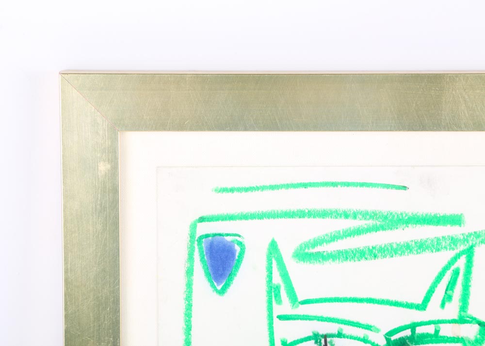 Rascal "Cat" Original Mixed Media