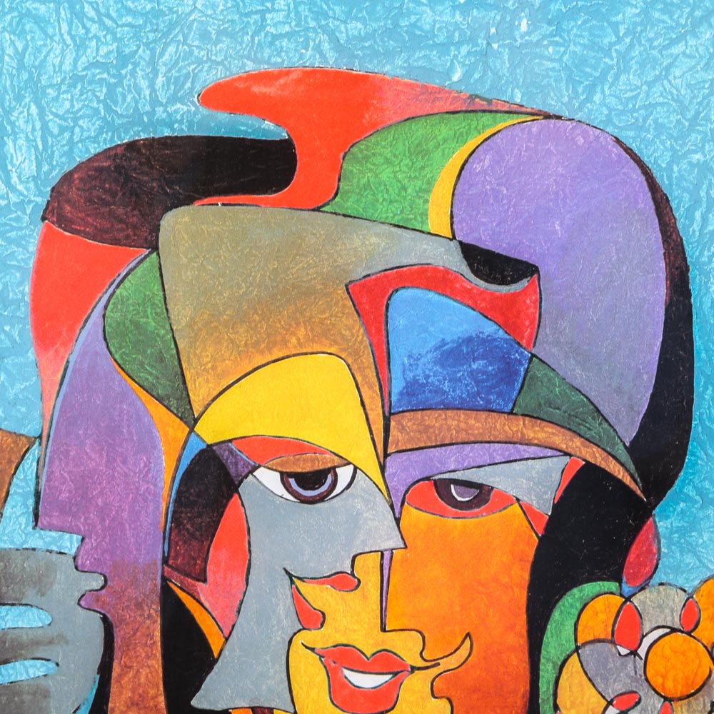 Anatole Krasnyansky Limited Edition Lithograph "Love is in the Air"