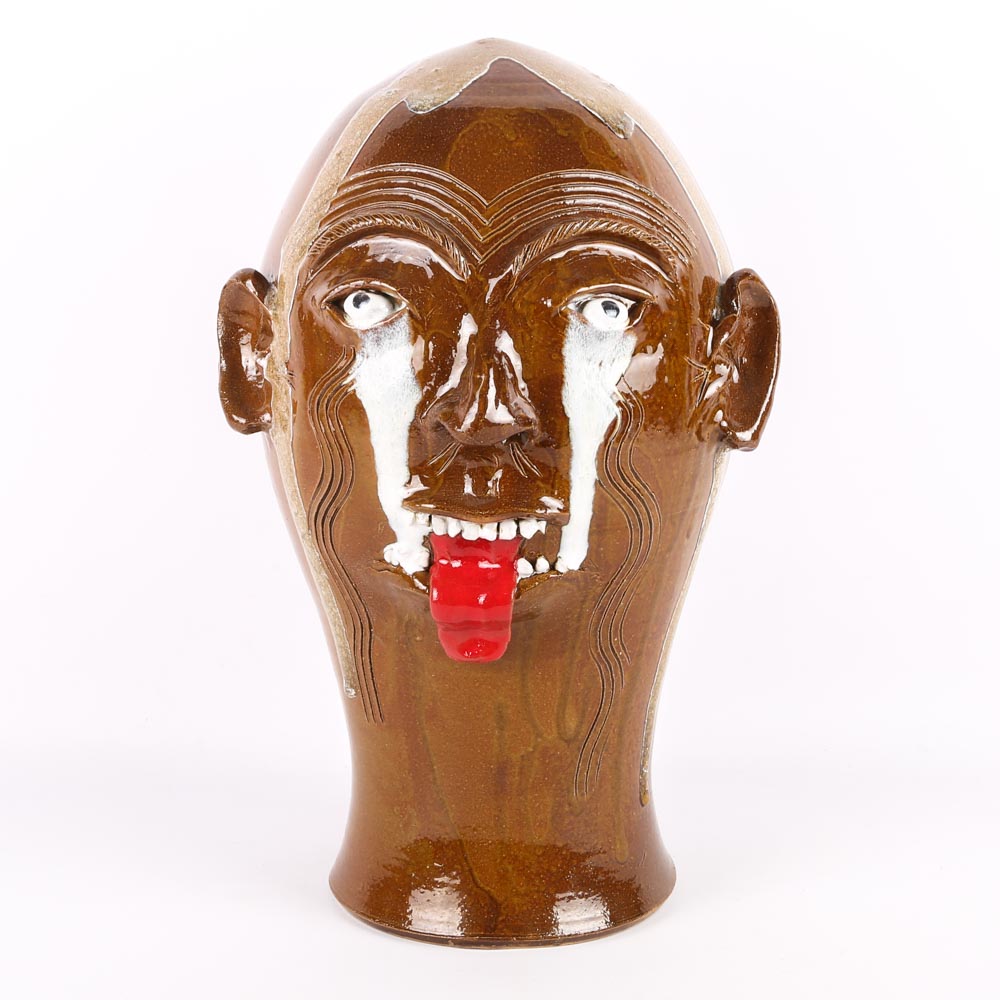 Marvin Bailey Head Sculpture