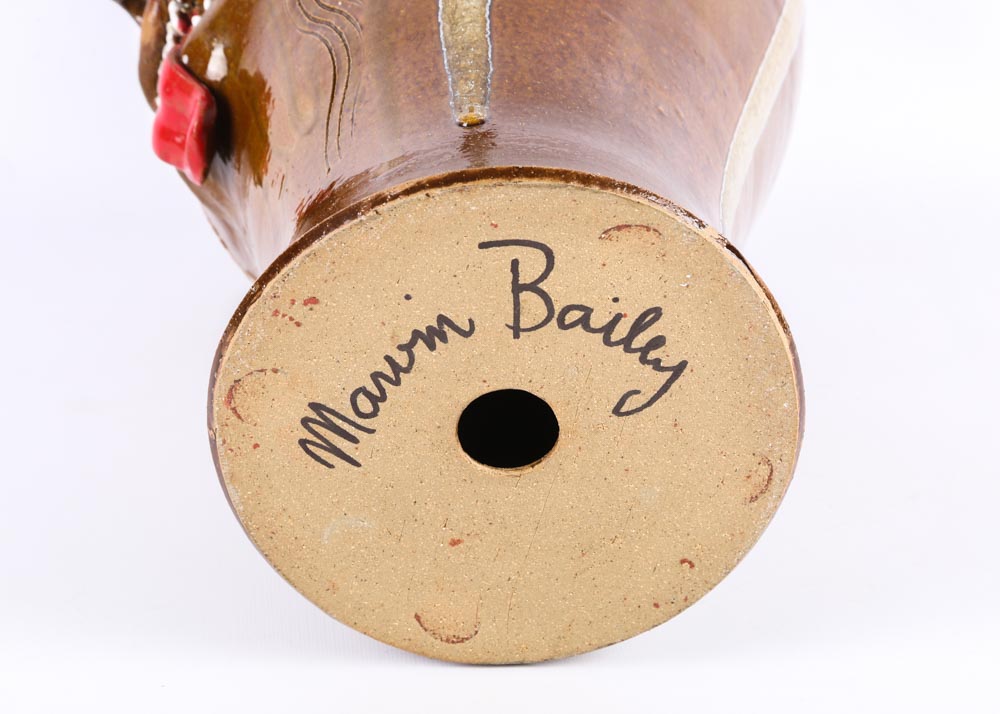 Marvin Bailey Head Sculpture