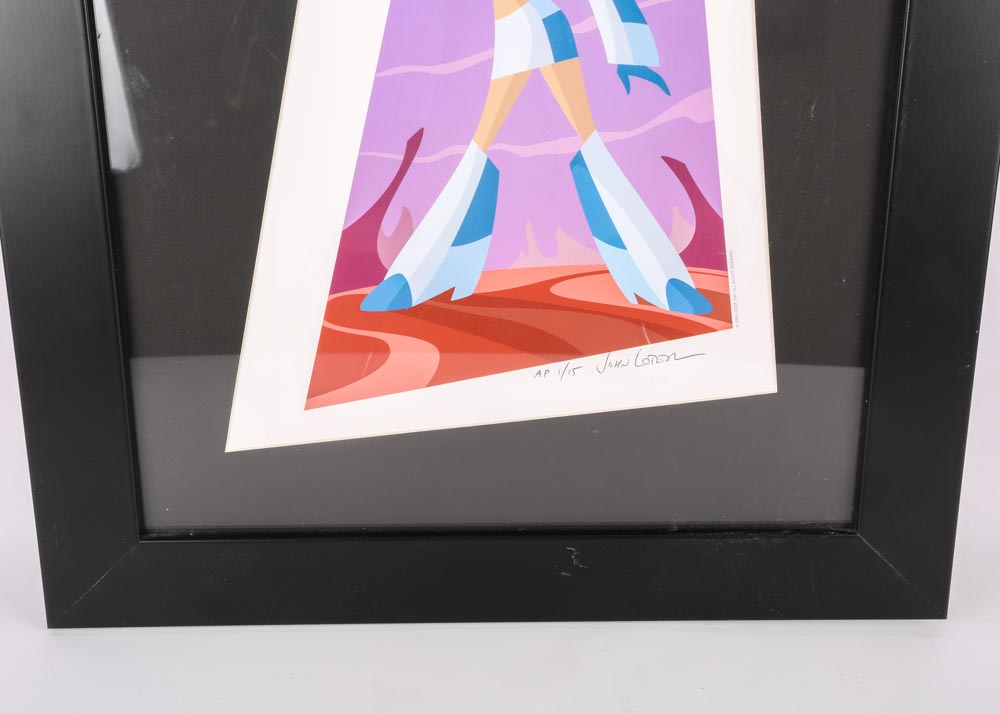 John Loter Limited Edition Artist Proof Giclee "Astrogirl"