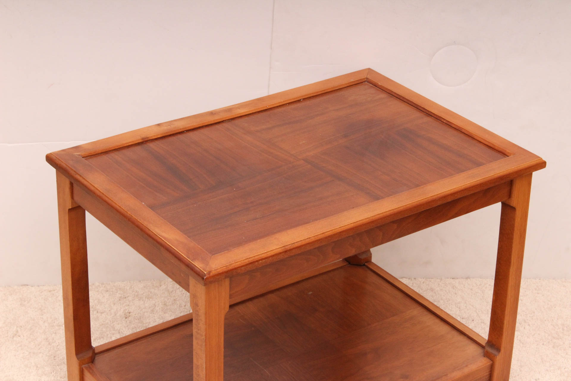 Vintage Rolling Side Table