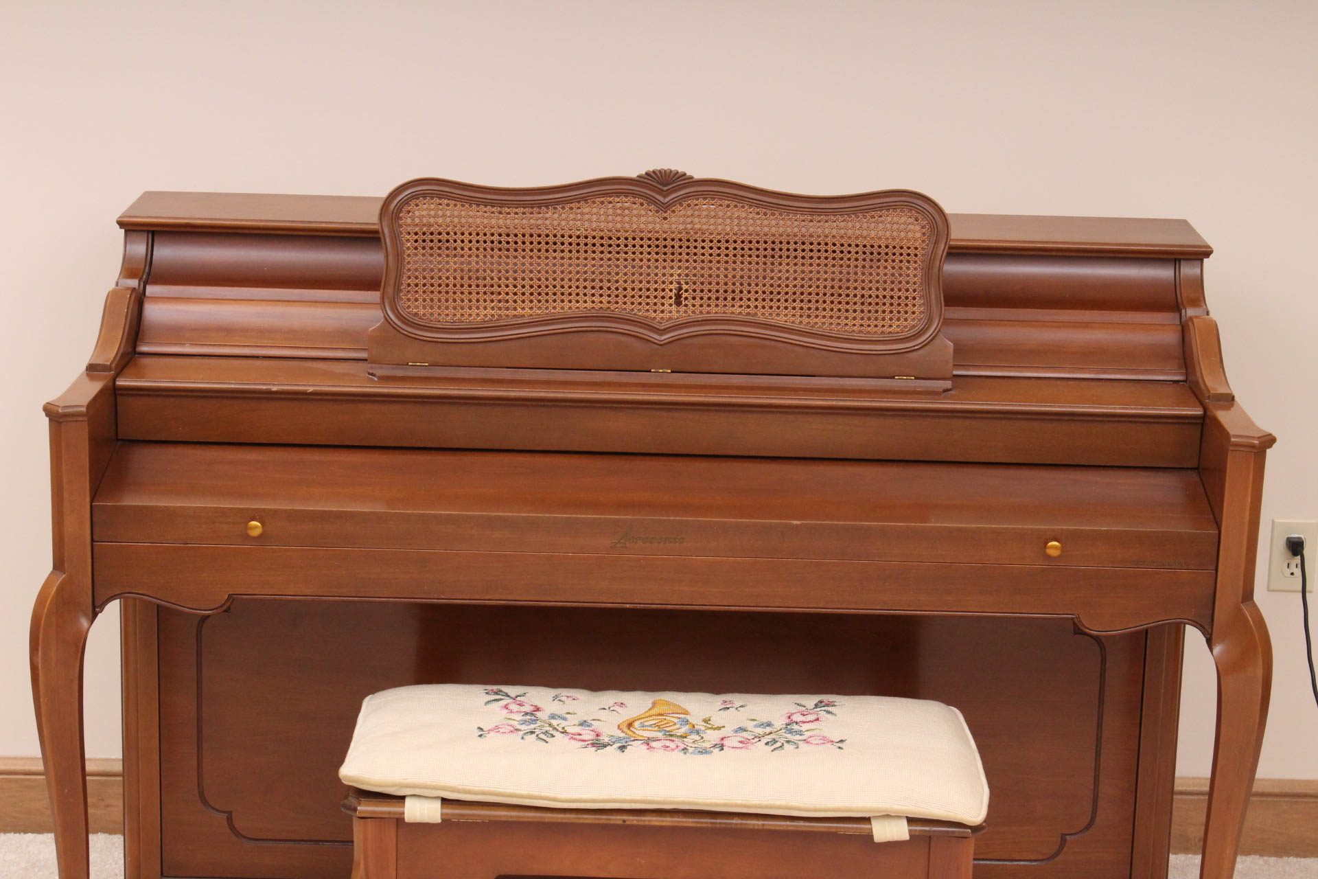 1960s Baldwin Acrosonic Spinet Piano