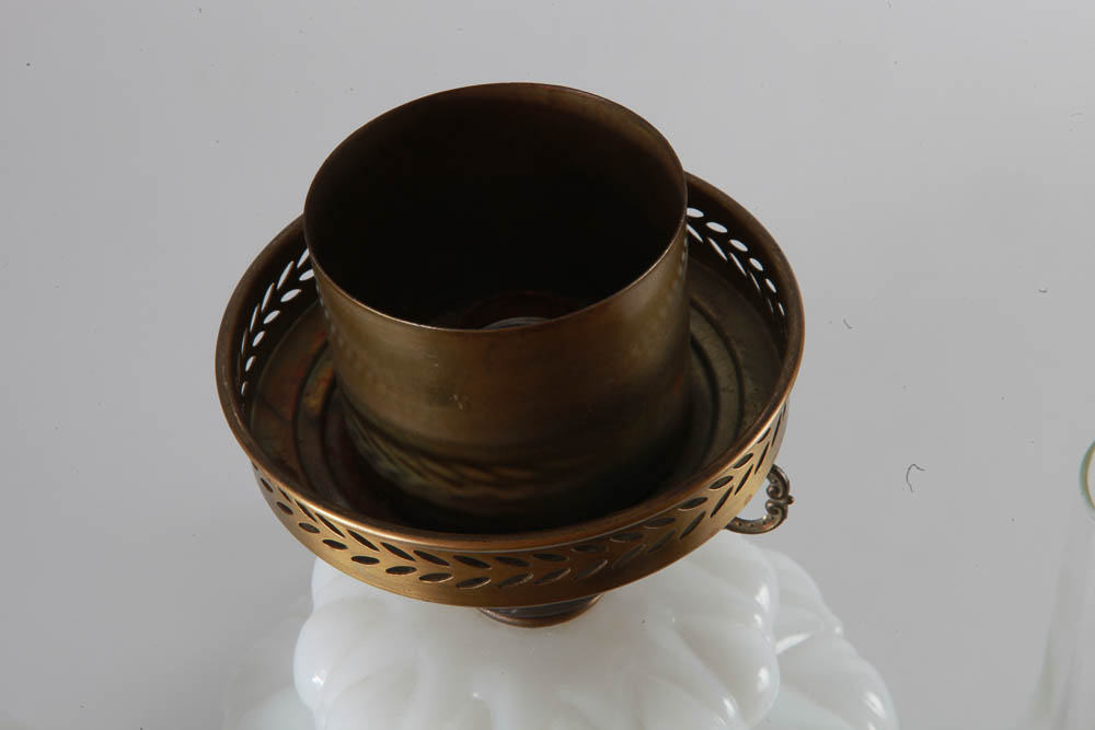 Vintage Converted Oil Lamp