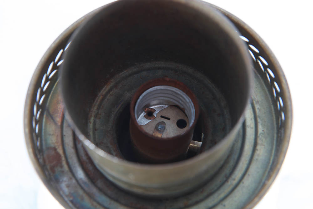 Vintage Converted Oil Lamp