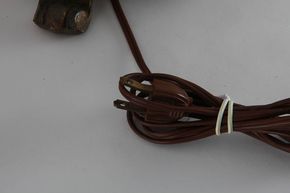 Vintage Converted Oil Lamp