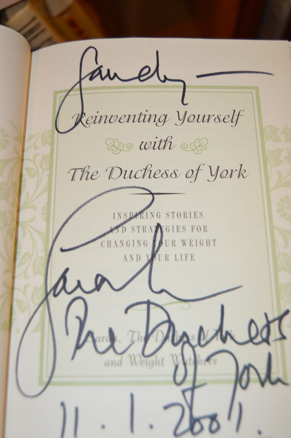 British Royalty Book Collection Including Signed First Edition