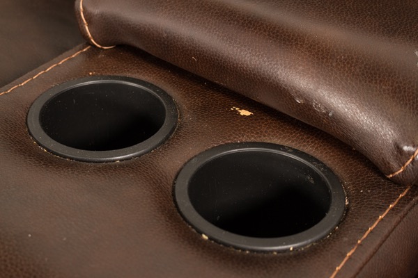 Contemporary Leather Sectional Sofa by Cheers