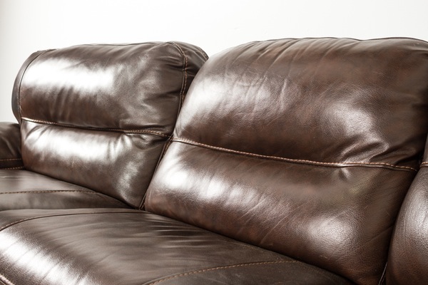 Contemporary Leather Sectional Sofa by Cheers