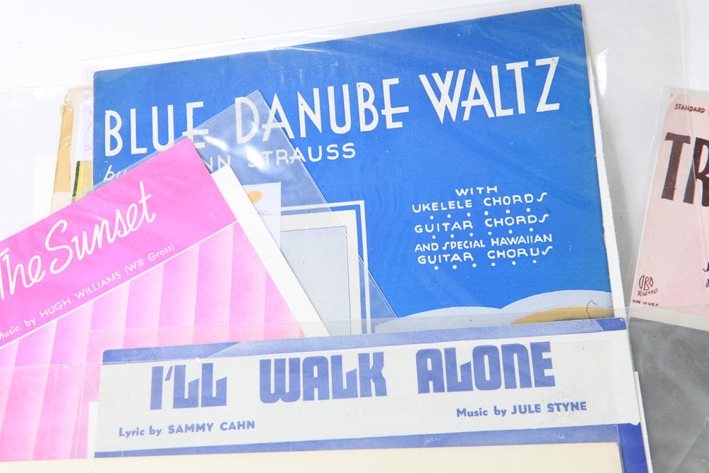 Puddin' Head Jones and Other Vintage Sheet Music