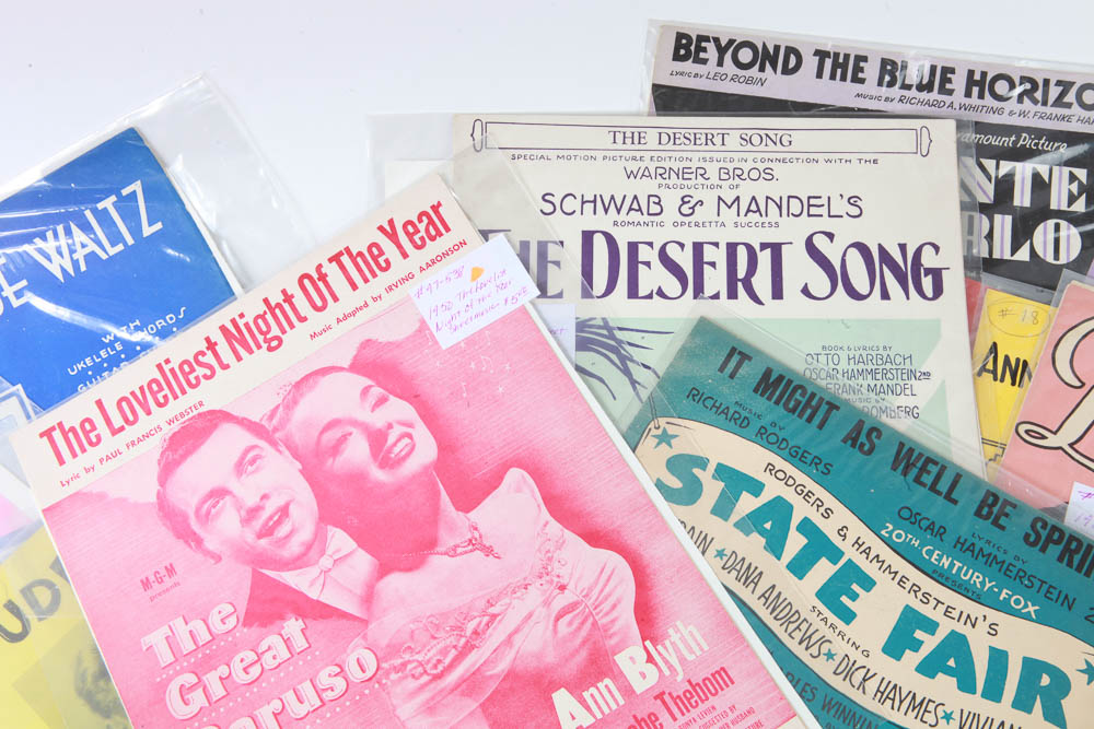 Puddin' Head Jones and Other Vintage Sheet Music