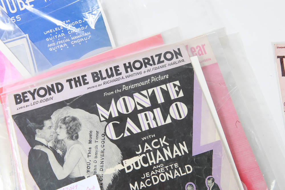 Puddin' Head Jones and Other Vintage Sheet Music