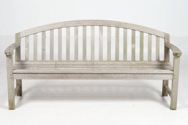 Contemporary Teak Garden Bench by Gardenside
