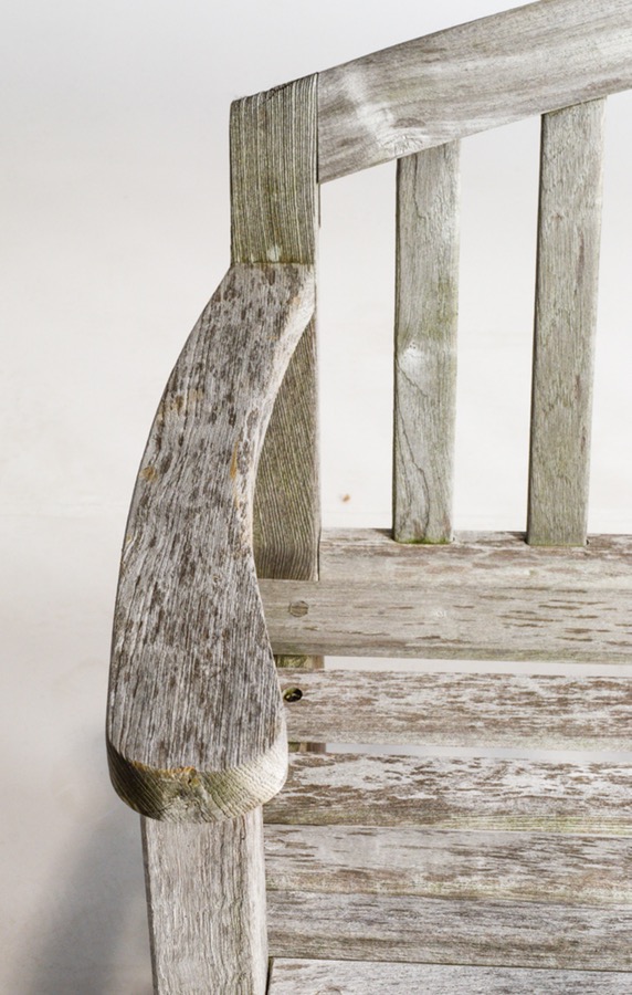 Contemporary Teak Garden Bench by Gardenside