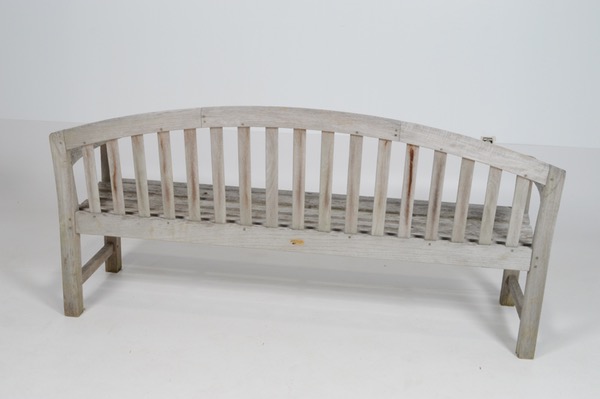 Contemporary Teak Garden Bench by Gardenside