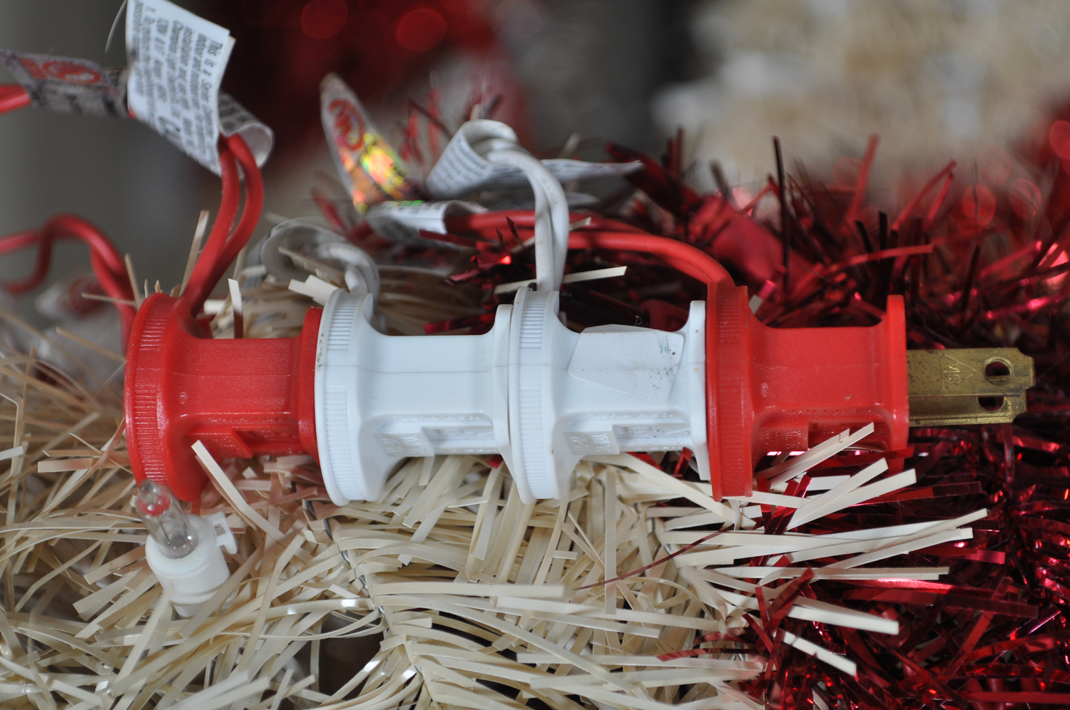 Outdoor Candy Cane Light Decor