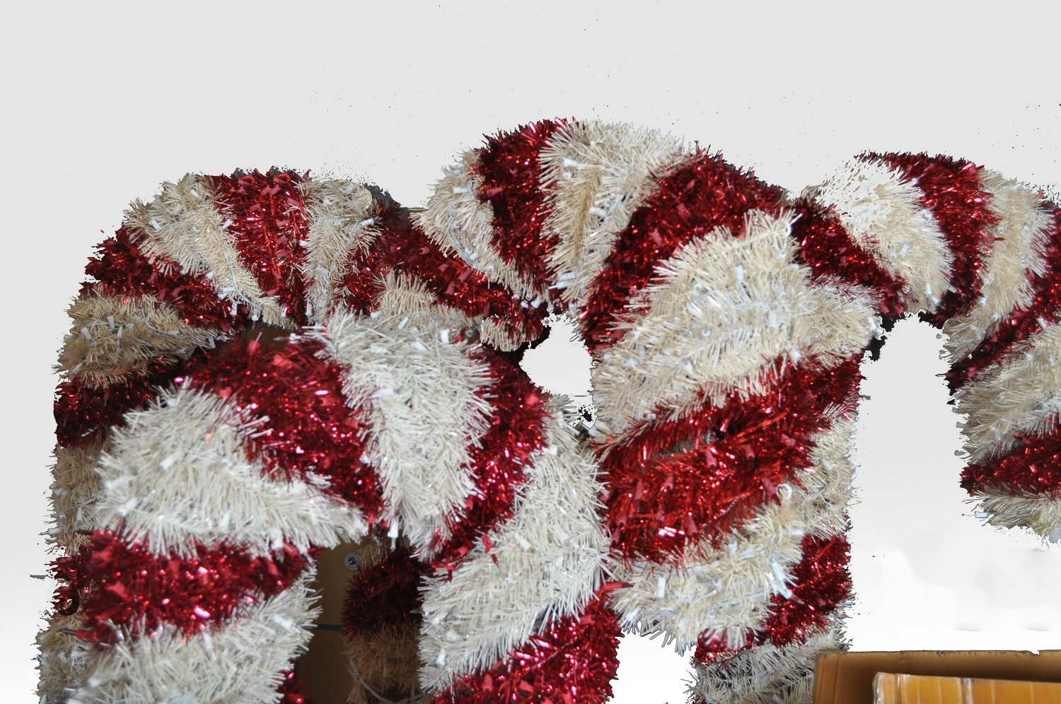 Outdoor Candy Cane Light Decor